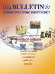 The IAEA Bulletin is the flagship magazine of the IAEA. Published since 1959 and now issued in Arabic, Chinese, English, French, Spanish and Russian editions, the Bulletin features essays and reports on issues influencing the IAEA and global nuclear developments.