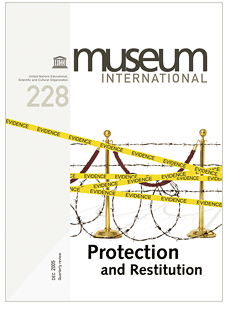 MUSEUM International, published by UNESCO since 1948, is a major forum for the exchange of scientific and technical information on museums and cultural heritage. It addresses issues relating to cultural policy, ethics and practice at national and international levels. It fosters exchanges of expertise in the context of interdisciplinary research (anthropology, archaeology, history and art history, sociology, philosophy, museology and economy), best practices for the safeguarding and protection of the cultural heritage, and political decision-making in a cultural environment undergoing deep-seated changes.