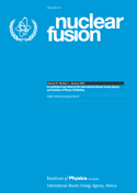 NUCLEAR FUSION (NF) is an international journal published monthly by the IAEA. NF covers work relevant to controlled thermonuclear fusion. Such work comprises the production, heating and confinement of high temperature plasmas, as well as the physical properties of such plasmas and the experimental or theoretical methods of exploring or explaining them. Both magnetic and inertial confinement schemes are considered. NF also publishes work on fusion reactor physics, reactor concepts and closely related technology.
