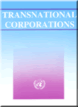 Transnational Corporations is a double-blind refereed journal published three times a year by UNCTAD.
Its basic objective is to publish policy-oriented articles and research notes that provide insights into the economic, legal, social and cultural impacts of transnational corporations and foreign direct investment in an increasingly global economy and the policy implications that arise therefrom. It focuses especially on political and economic issues related to transnational corporations.
In addition, Transnational Corporations features book reviews.